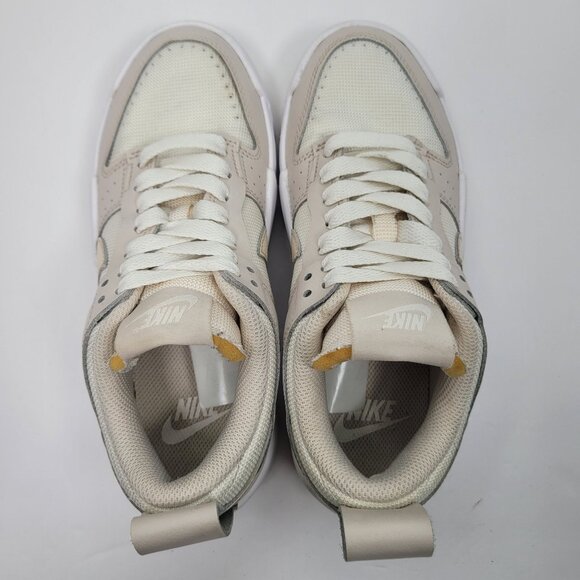 Nike Dunk Low Disrupt Sail Women's White Beige Sneakers CK6654-103 US Size 5.5 - Picture 5 of 8